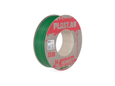 Filamento Plast.Ar PLA verde 1,75mm 750g