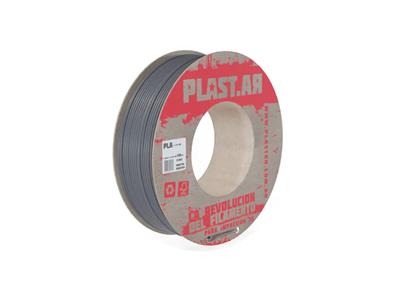Filamento Plast.Ar PLA gris 1,75mm 750g