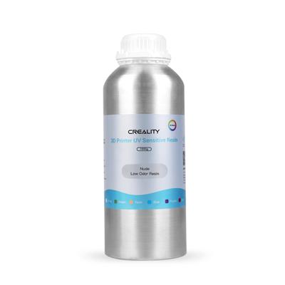 Resina Creality Bajo Olor Azul Transparente Botella Aluminio 500g
